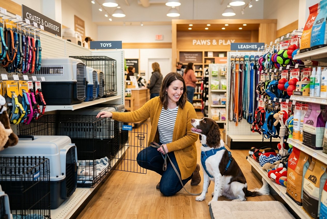 Sådan vælger du hundebur og hundeprodukter til din hund